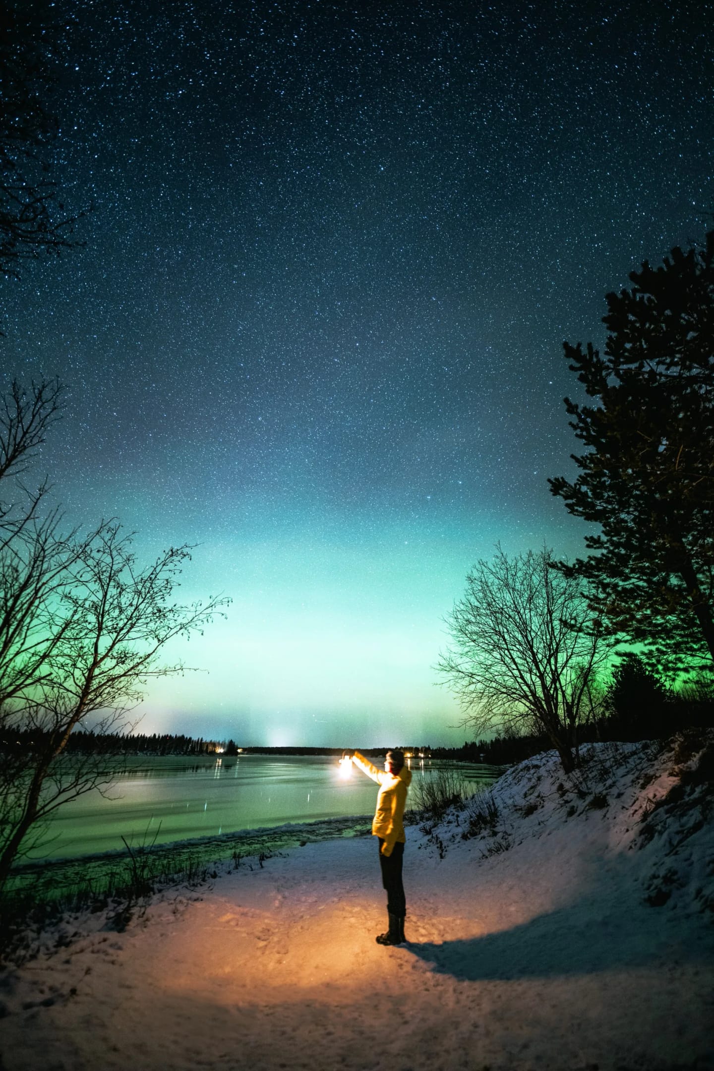Aurora Boreale in Lapponia