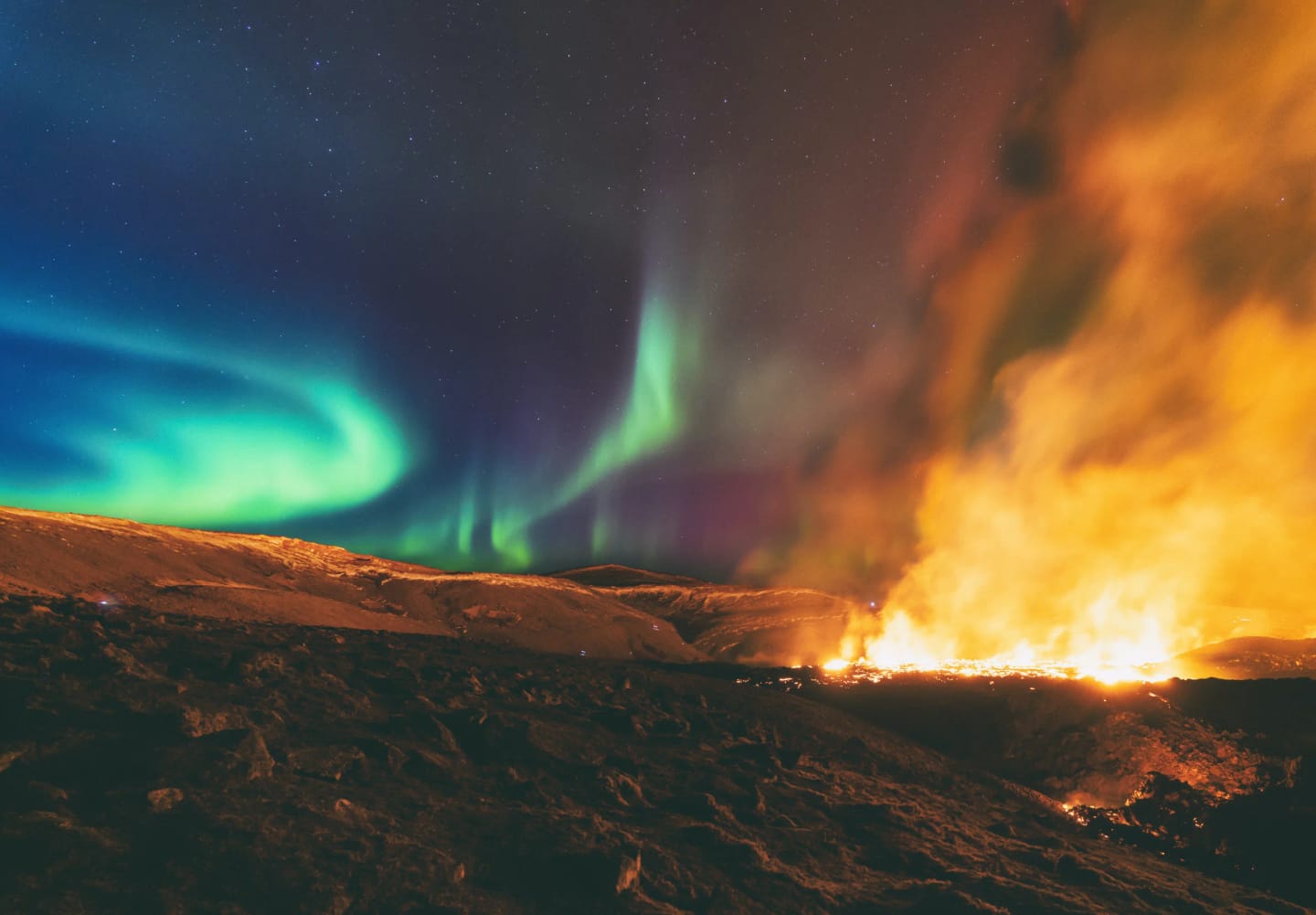Islanda - Lava, Grotte di Ghiaccio & Aurora Boreale